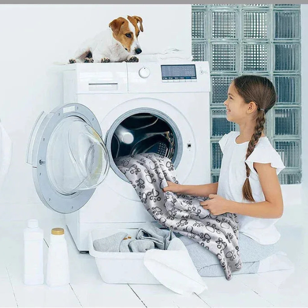 Couverture moelleuse premium pour animaux | Motif mignon ; Douceur absolue pour chien &chat