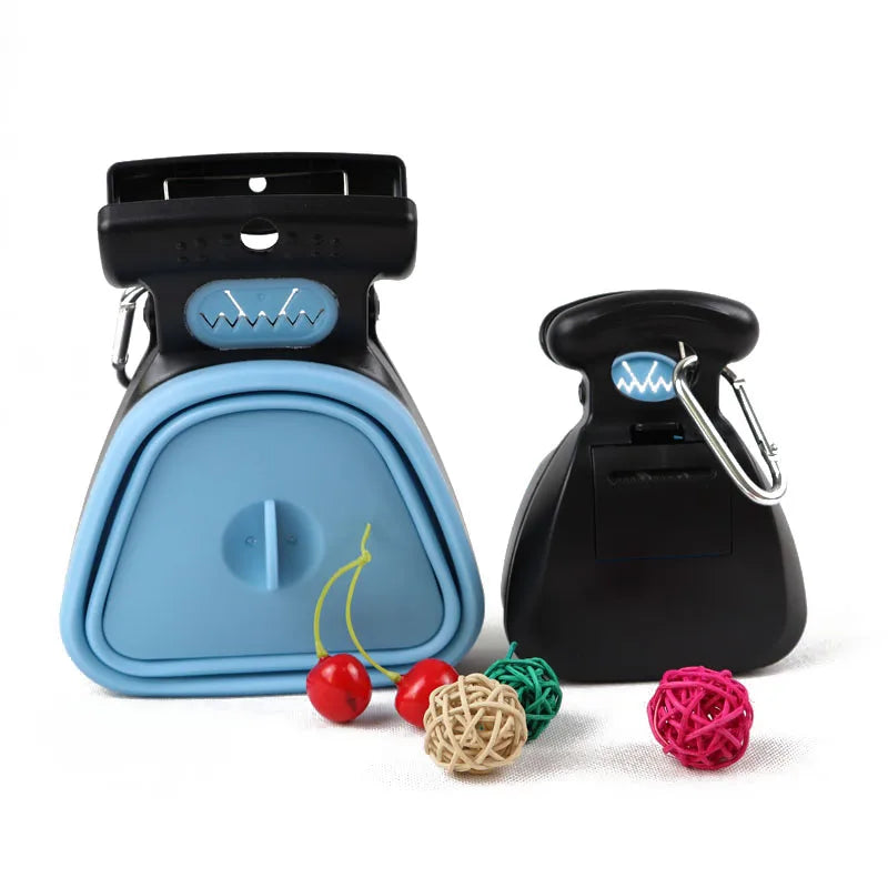 Ramasse Crottes Pliable de promenade et voyage pour Chien | Compact, Pratique & Écologique