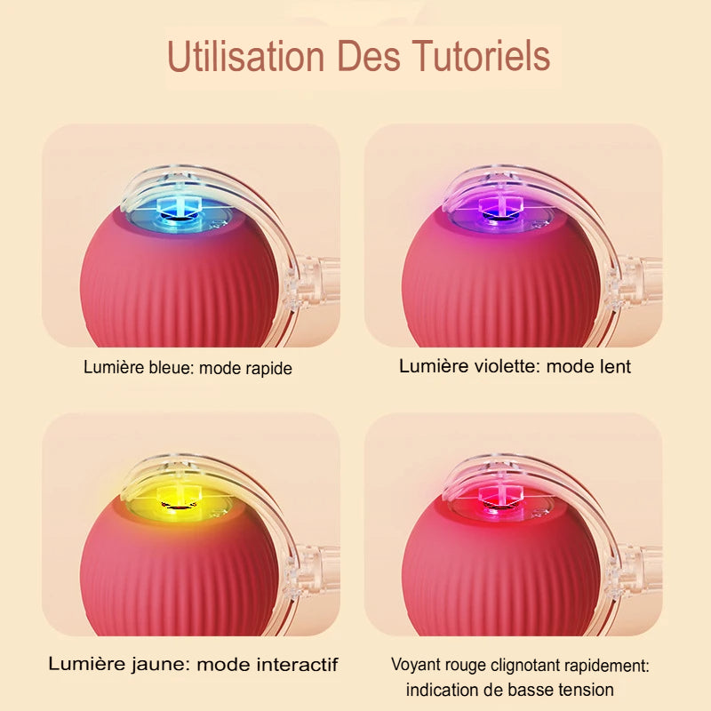 Jouet interactif intelligent pour chiens & chats – Complicité et stimulation au quotidien