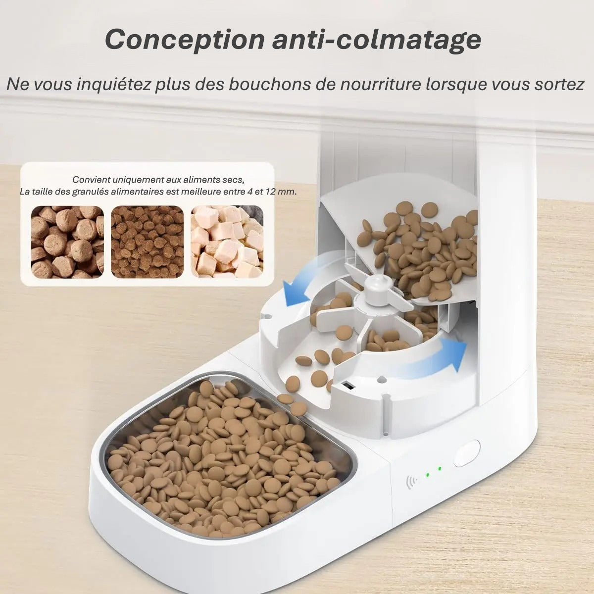 Mangeoire automatique intelligente pour chien & chat | Repas programmés & Sérénité quotidienne