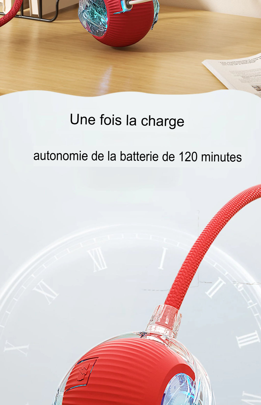 Jouet interactif intelligent pour chiens & chats – Complicité et stimulation au quotidien