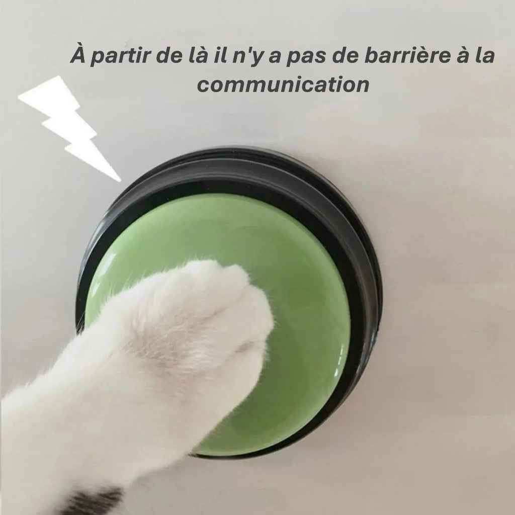 Boutons vocaux intelligents pour animaux | Communication & Dressage ludique