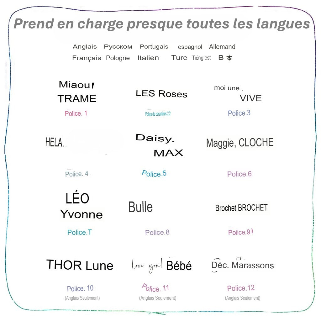 Accessoires personnalisés de collier d'identification des animaux de compagnie