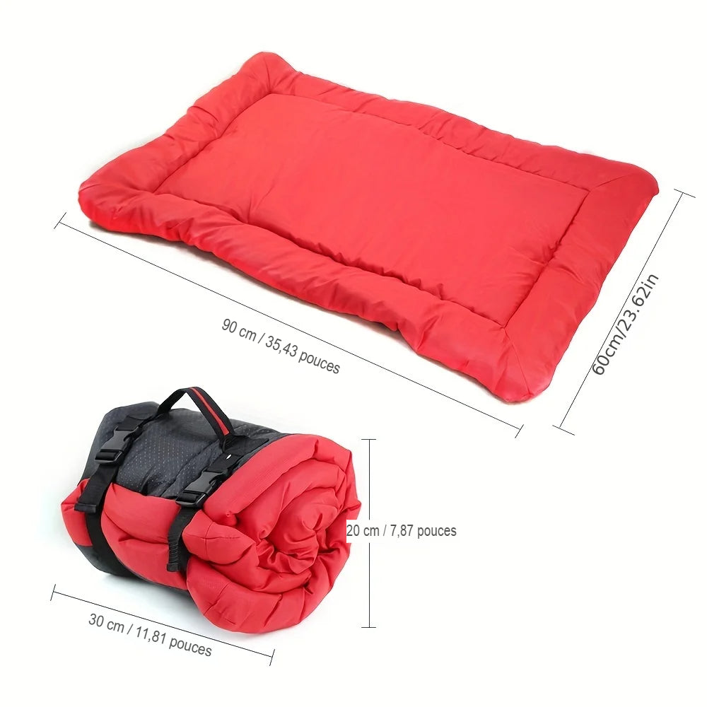 Coussin imperméable & Antidérapant pour chien | Lit lavable pour Intérieur & Extérieur