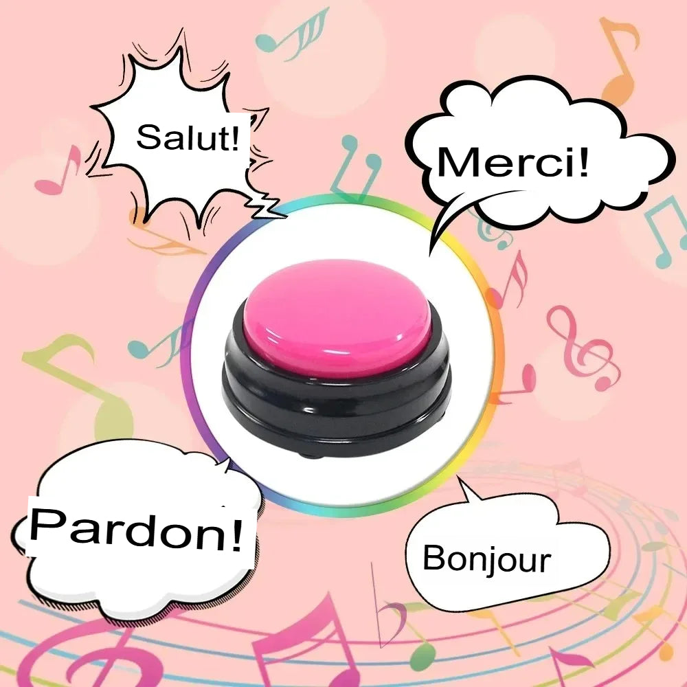 Boutons vocaux intelligents pour animaux | Communication & Dressage ludique