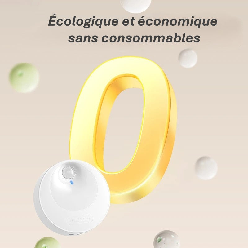 Désodorisant intelligent pour litière de chat – Purificateur automatique, rechargeable & Silencieux