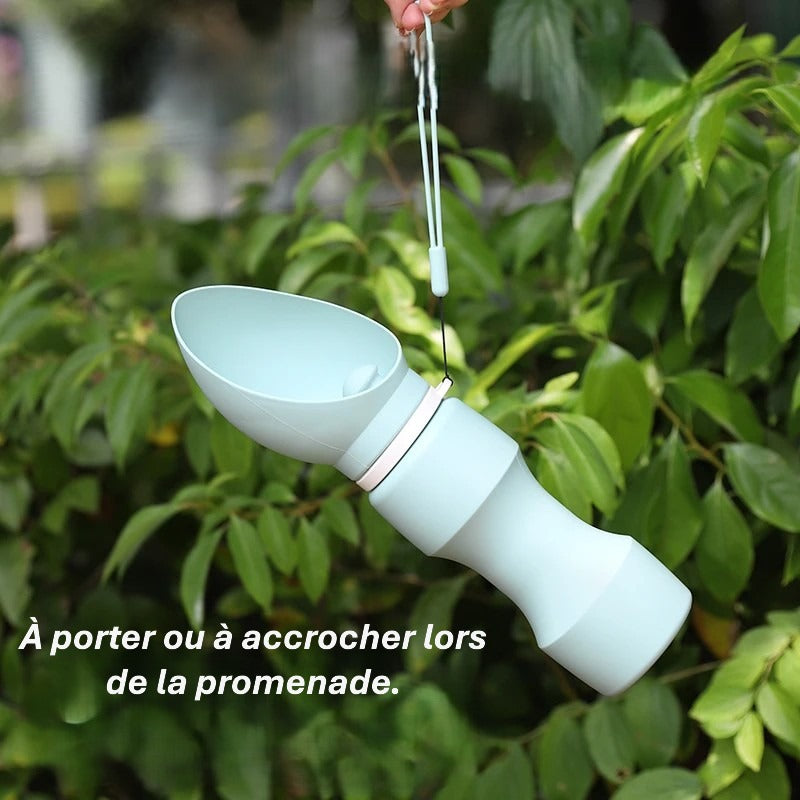 Bouteille d’eau pour animaux – Pliable, Étanche & Portable pour chien et chat en voyage
