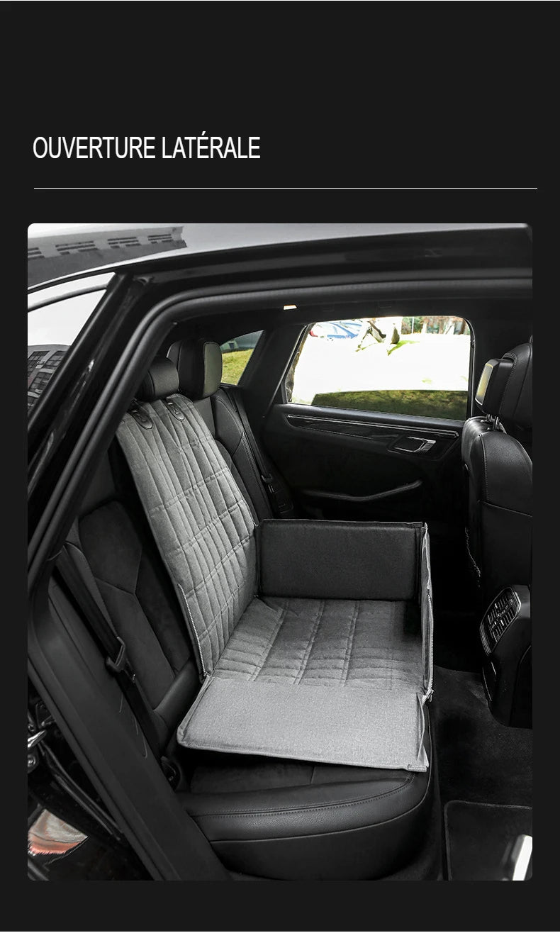 Hamac de voiture étanche pour chien & chat | Housse de siège pliable & sac de transport sécurisé