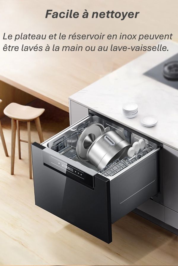 Fontaine à eau automatique en inox pour animaux | Design élégant & Hydratation intelligente