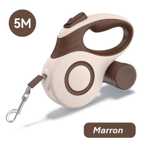 Laisse Rétractable Automatique pour Chien & Chat | Marche, Voyage & Randonnée
