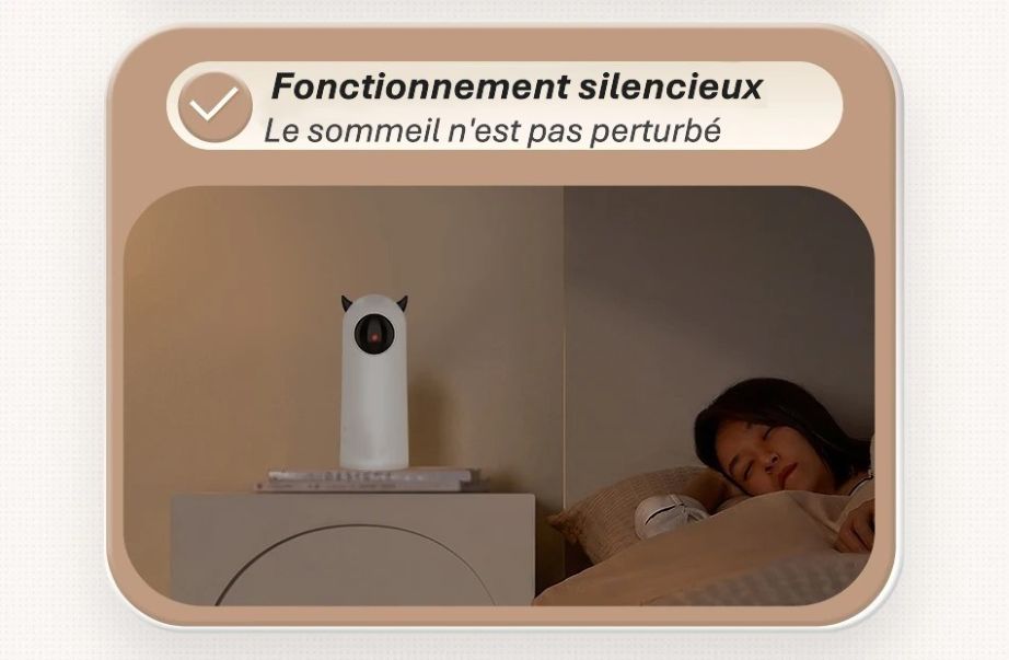 Jouet Interactif Intelligent pour Chats & Chiens | Laser LED Automatique & Portable