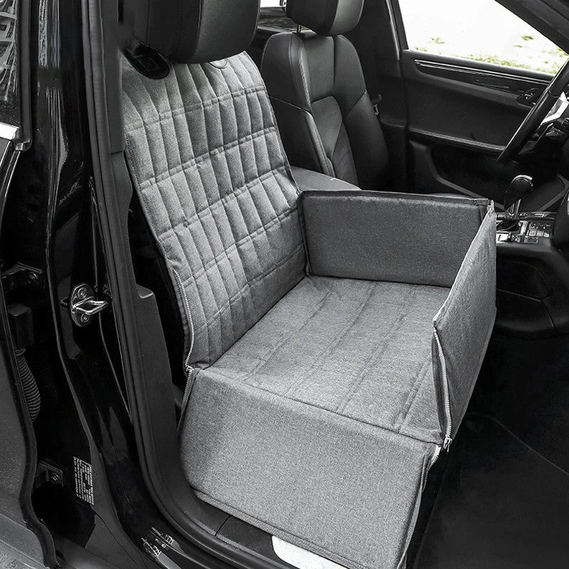 Hamac de voiture étanche pour chien & chat | Housse de siège pliable & sac de transport sécurisé