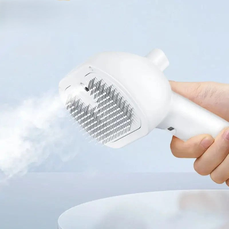 Brosse vapeur 2-en-1 pour chiens & chats | Hygiène, Confort, Brillance