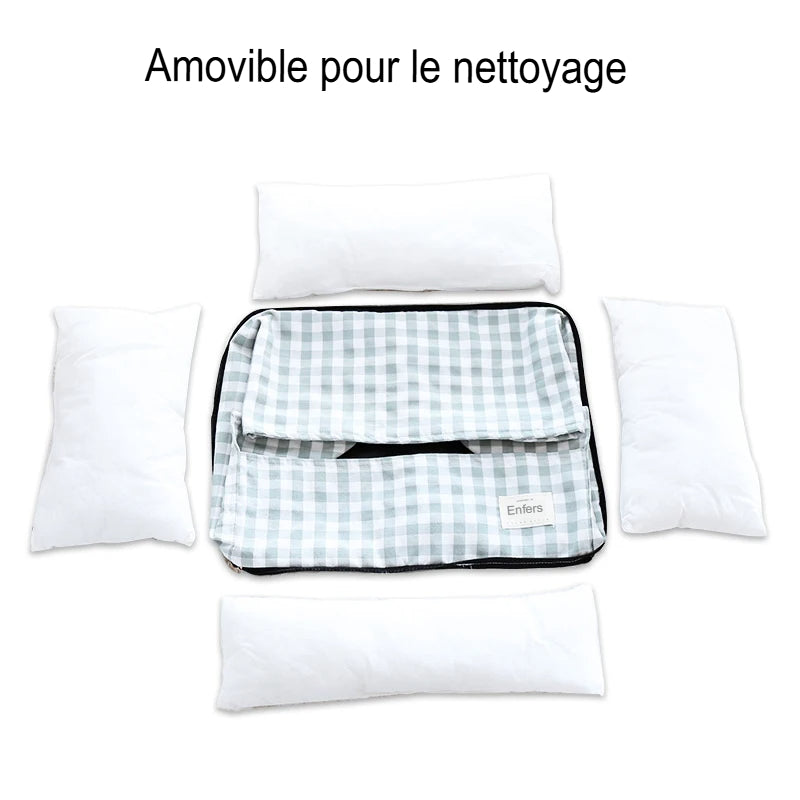 Canapé-Lit chic pour animaux | couchage intérieur pour chien, chat & chiot