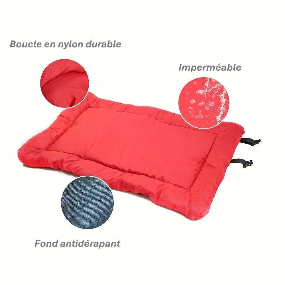 Coussin imperméable & Antidérapant pour chien | Lit lavable pour Intérieur & Extérieur