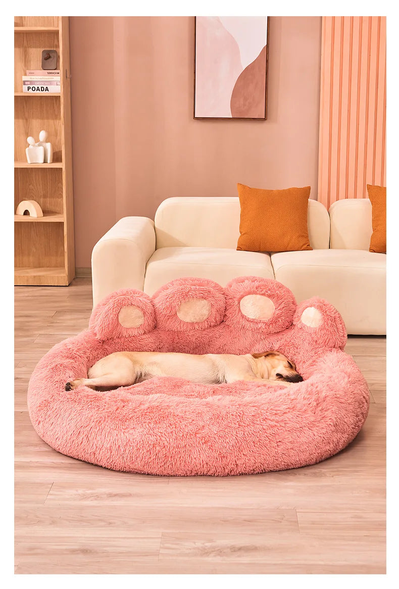 Lit moelleux pour chien & chat | Panier confortable type canapé pour chiots & Animaux de petite taille