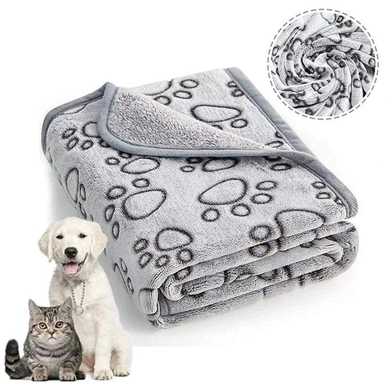 Couverture moelleuse premium pour animaux | Motif mignon ; Douceur absolue pour chien &chat