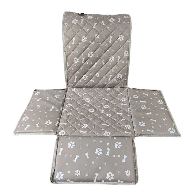 Hamac de voiture étanche pour chien & chat | Housse de siège pliable & sac de transport sécurisé