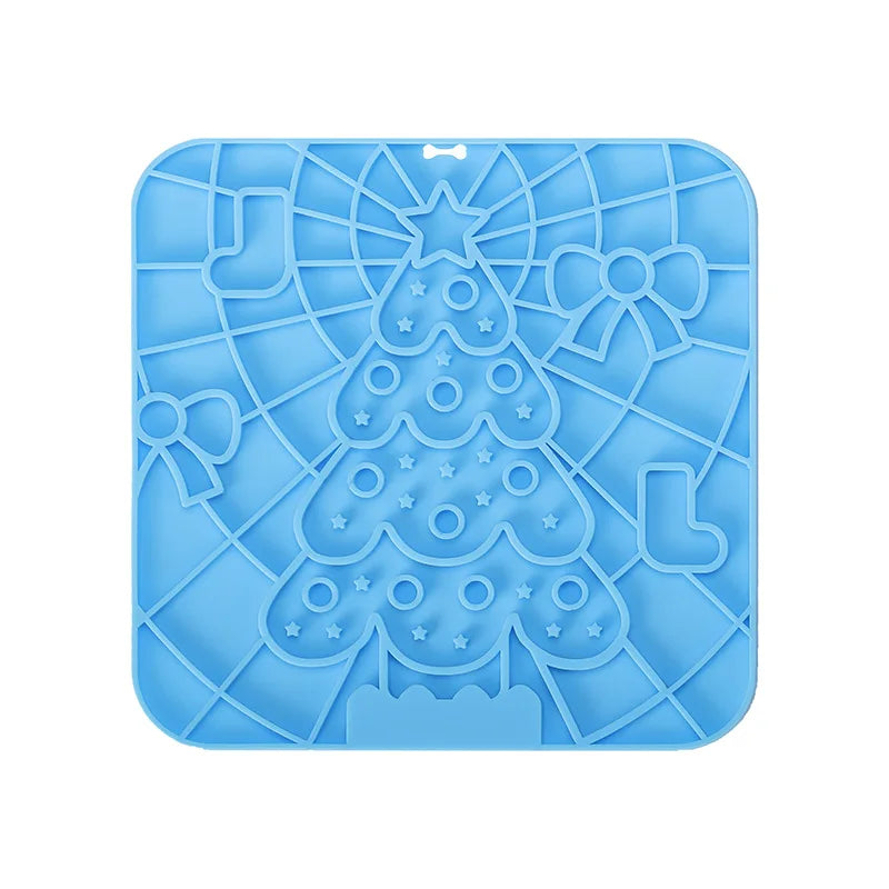 Tapis à lécher pour chien – Silicone antidérapant, anti-stress et alimentation lente