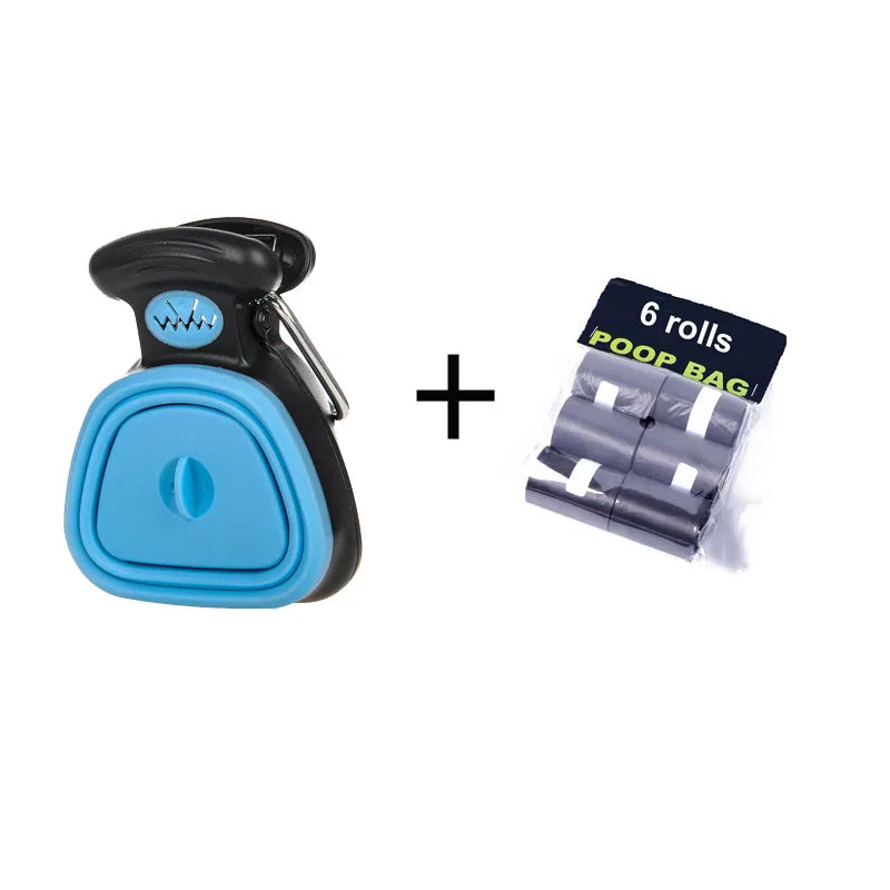 Ramasse Crottes Pliable de promenade et voyage pour Chien | Compact, Pratique & Écologique
