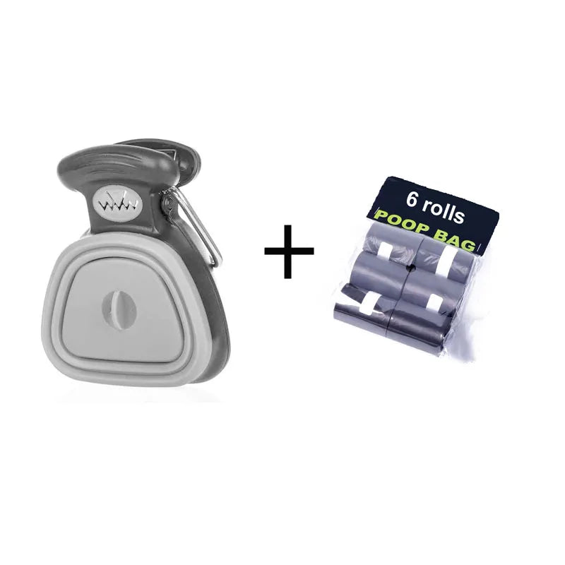 Ramasse Crottes Pliable de promenade et voyage pour Chien | Compact, Pratique & Écologique