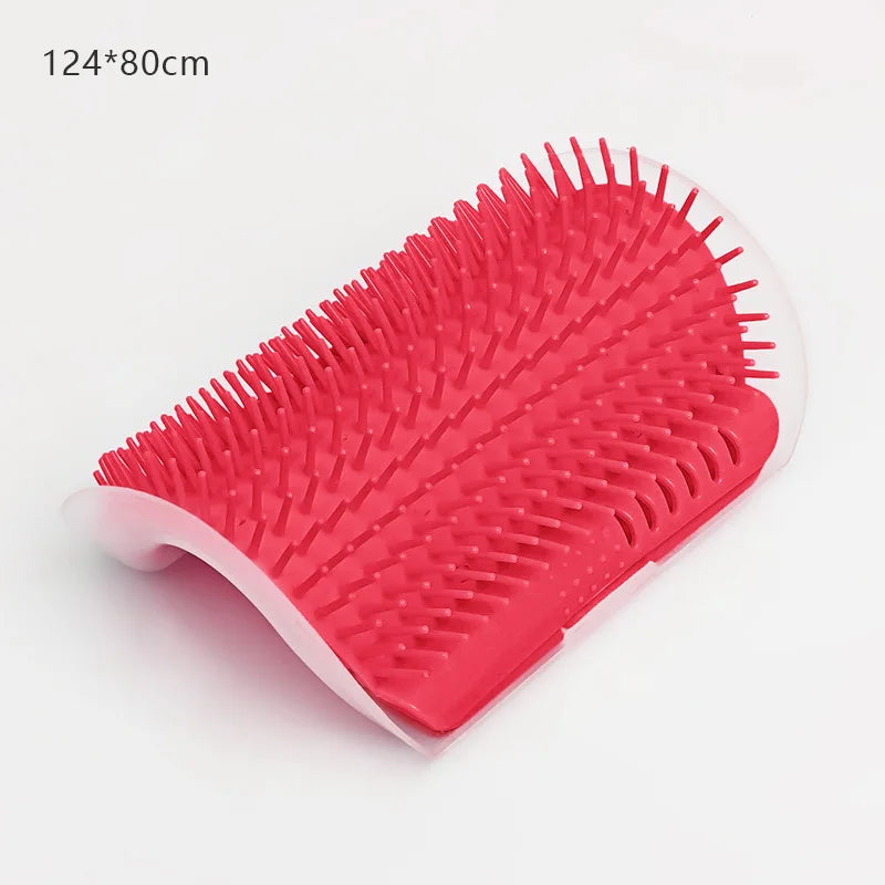 Brosse de massage autonettoyante pour chat | Soin doux & Relaxation