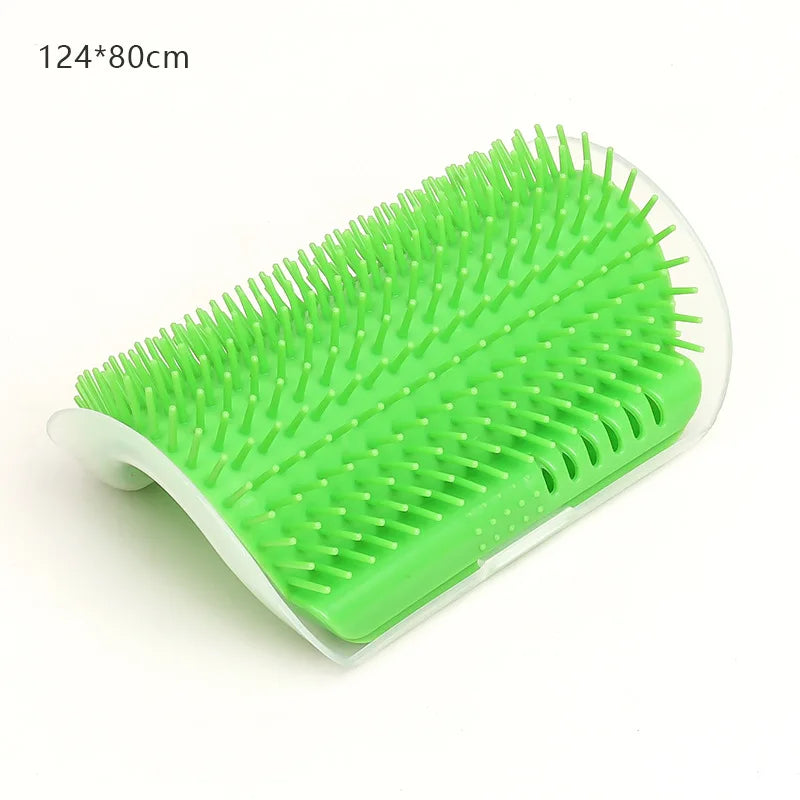 Brosse de massage autonettoyante pour chat | Soin doux & Relaxation