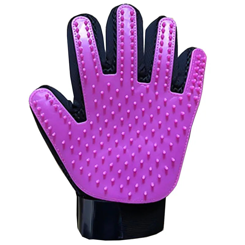 Gants de toilettage pour animaux de compagnie