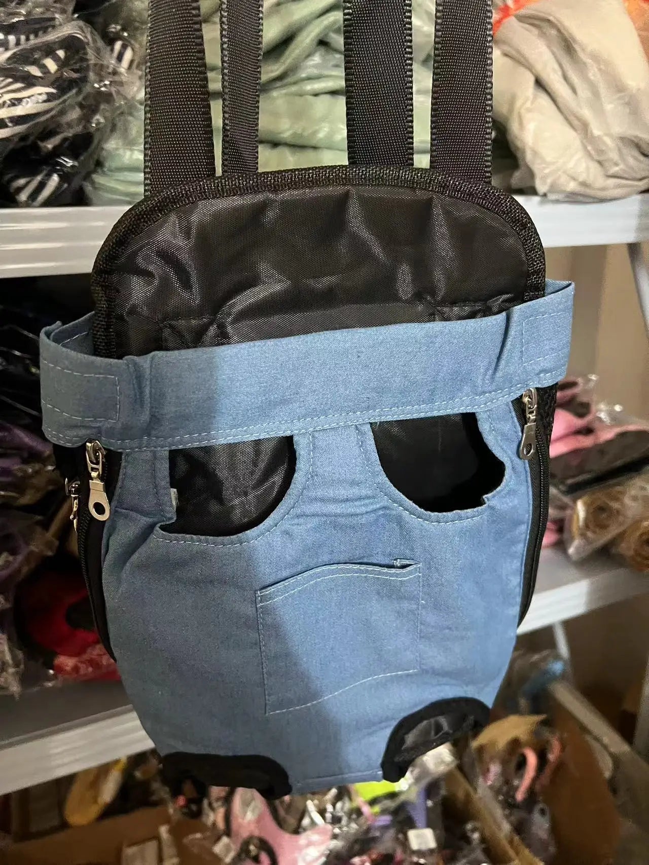Sac à dos réglable double épaule pour Chat & Chien | Transport confortable en voyage & Randonnée