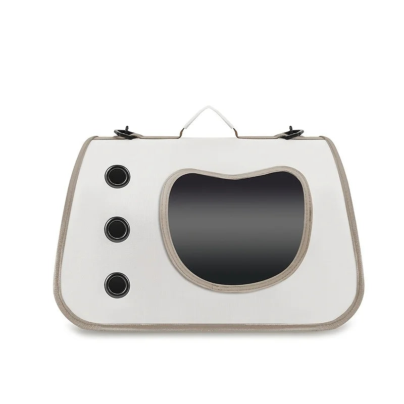 Sac de transport pliable pour chat & Petit chien | Bandoulière respirante & Design portable