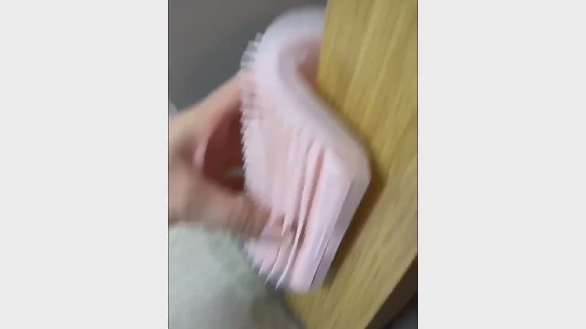 Brosse de massage autonettoyante pour chat | Soin doux & Relaxation