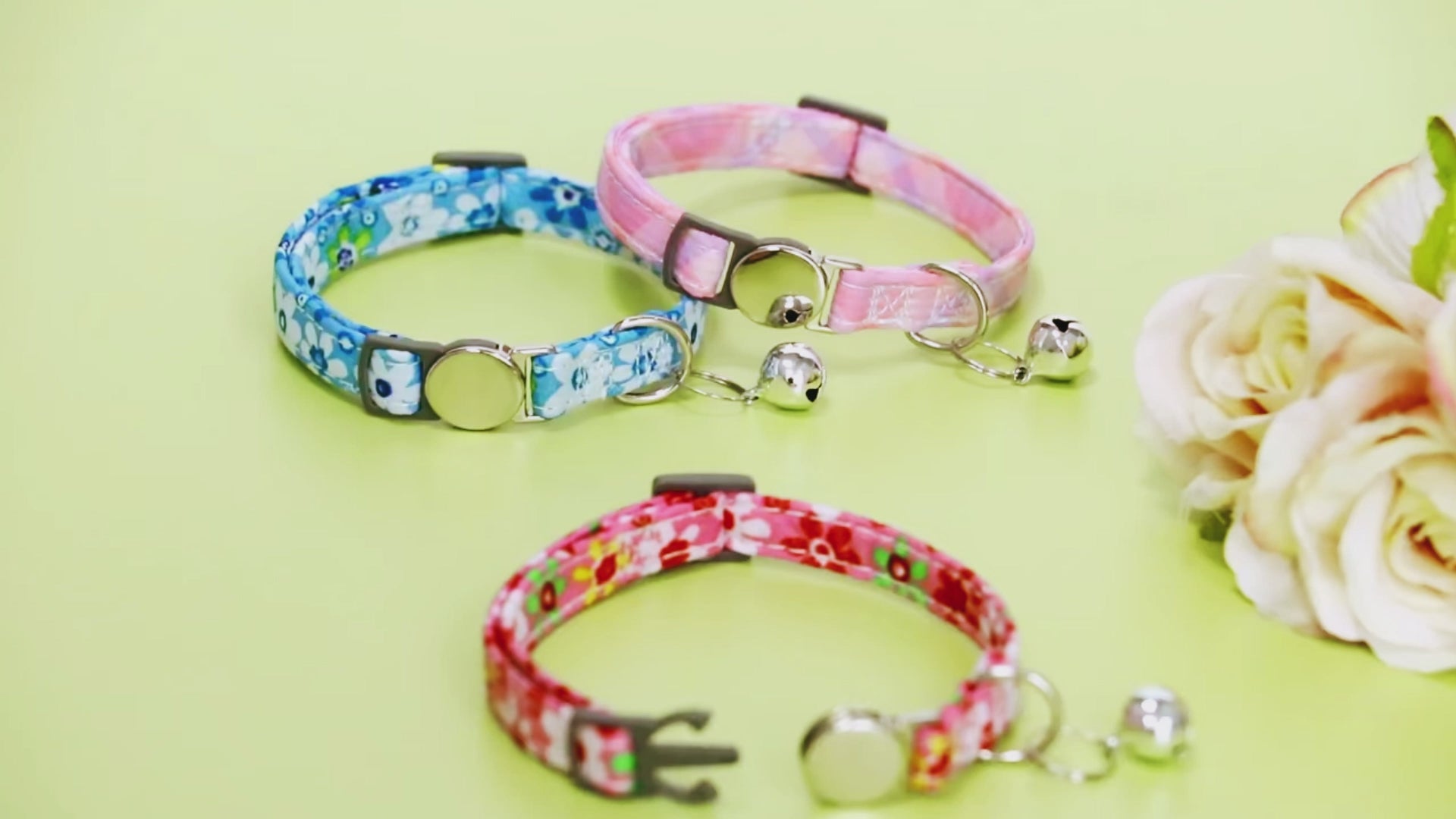 Collier anti perte pour chats & chiens | Gravure personnalisée gratuite, Clochette & Design ajustable.